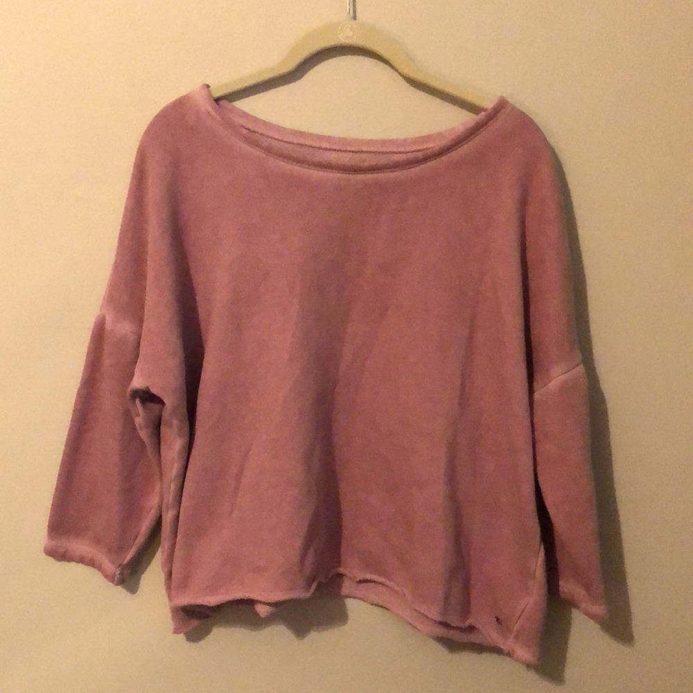 American Eagle Cropped Sweater L